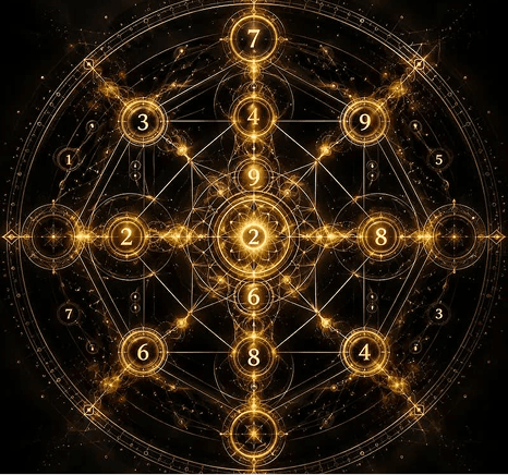 Numerology mandala